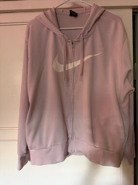 Pink Nike sweatshirt